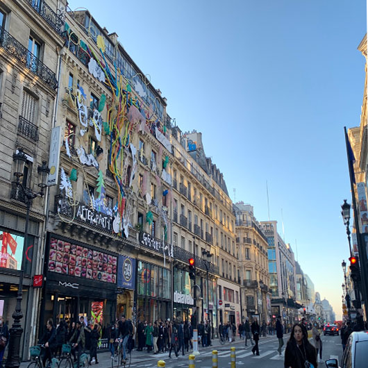 façade aftersquad rue de rivoli paris 